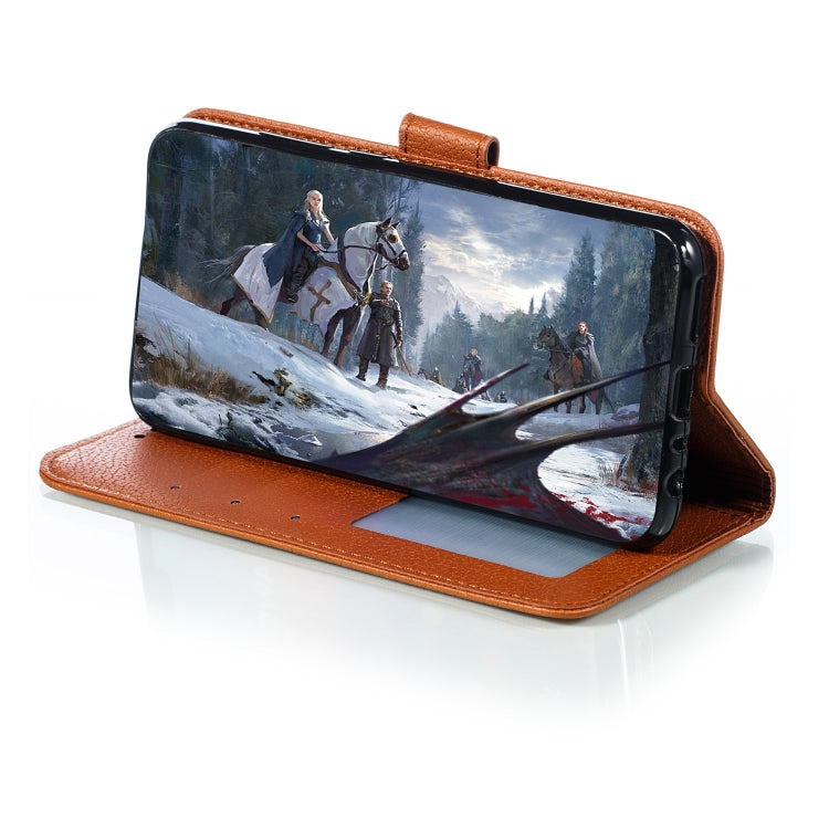 For Xiaomi Redmi Note 8 Feather Pattern Litchi Texture Horizontal Flip Leather Case with Holder & Wallet & Card Slots