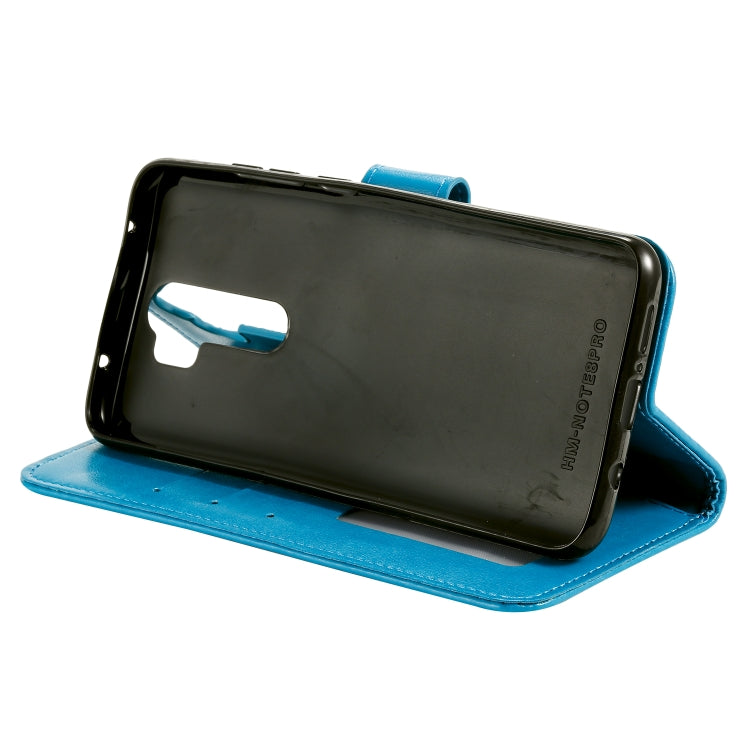 For Xiaomi Redmi 9 Totem Flower Embossed Horizontal Flip TPU + PU Leather Case with Holder & Card Slots & Wallet