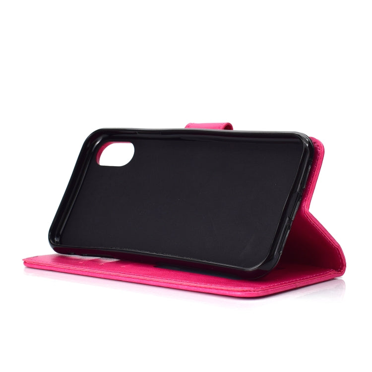 For Xiaomi Redmi 9A Totem Flower Embossed Horizontal Flip TPU + PU Leather Case with Holder & Card Slots & Wallet