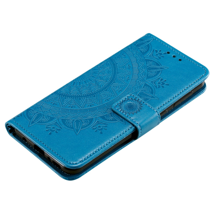 For Xiaomi Redmi 9C Totem Flower Embossed Horizontal Flip TPU + PU Leather Case with Holder & Card Slots & Wallet