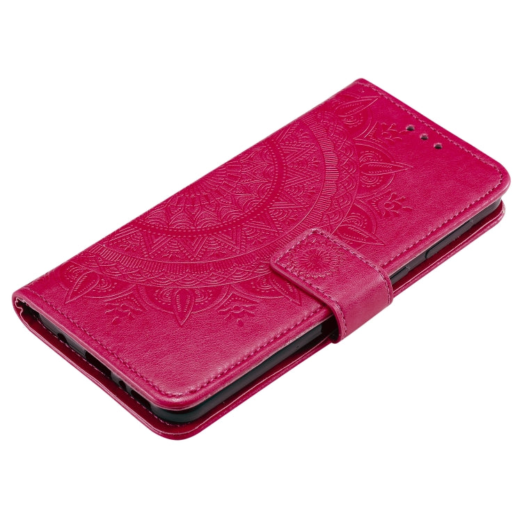 For Xiaomi Redmi 9C Totem Flower Embossed Horizontal Flip TPU + PU Leather Case with Holder & Card Slots & Wallet