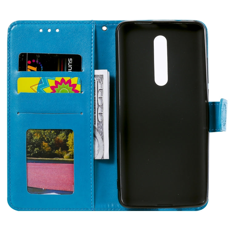 For Xiaomi Redmi K20 / K20 Pro Totem Flower Embossed Horizontal Flip TPU + PU Leather Case with Holder & Card Slots & Wallet