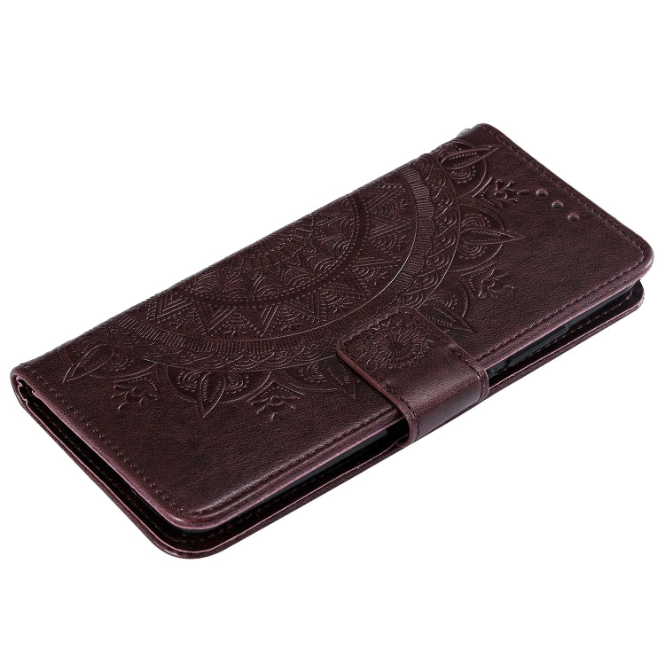 For Xiaomi Redmi K20 / K20 Pro Totem Flower Embossed Horizontal Flip TPU + PU Leather Case with Holder & Card Slots & Wallet