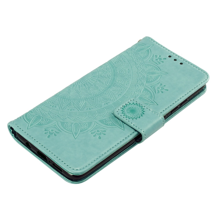 For Xiaomi Redmi Note 8 Pro Totem Flower Embossed Horizontal Flip TPU + PU Leather Case with Holder & Card Slots & Wallet