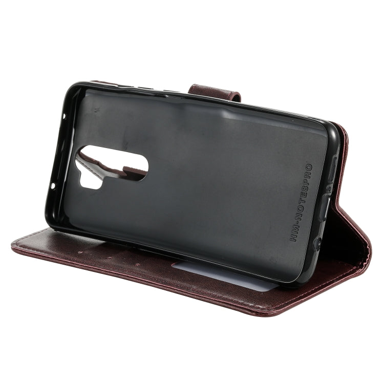 For Xiaomi Redmi Note 8 Pro Totem Flower Embossed Horizontal Flip TPU + PU Leather Case with Holder & Card Slots & Wallet