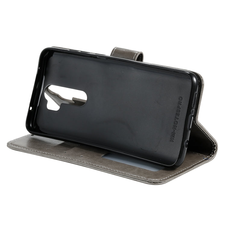 For Xiaomi Redmi Note 8 Pro Totem Flower Embossed Horizontal Flip TPU + PU Leather Case with Holder & Card Slots & Wallet