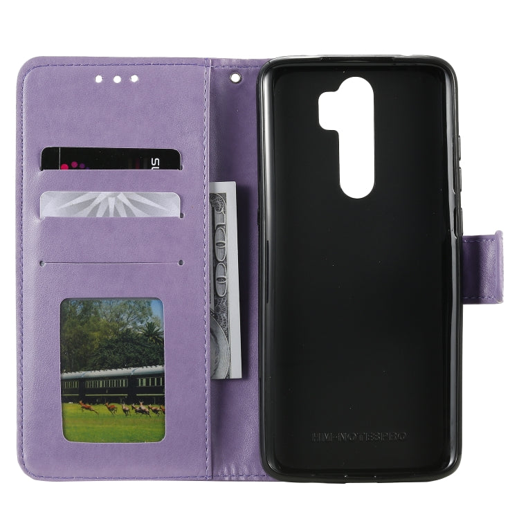 For Xiaomi Redmi Note 8 Pro Totem Flower Embossed Horizontal Flip TPU + PU Leather Case with Holder & Card Slots & Wallet