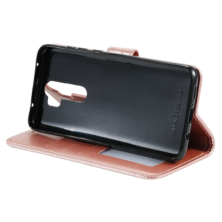 For Xiaomi Redmi Note 8 Pro Totem Flower Embossed Horizontal Flip TPU + PU Leather Case with Holder & Card Slots & Wallet