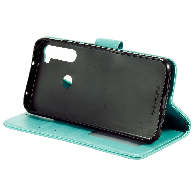 For Xiaomi Redmi Note 8 Totem Flower Embossed Horizontal Flip TPU + PU Leather Case with Holder & Card Slots & Wallet