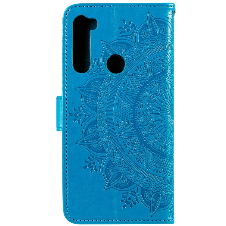 For Xiaomi Redmi Note 8 Totem Flower Embossed Horizontal Flip TPU + PU Leather Case with Holder & Card Slots & Wallet