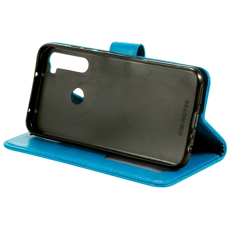 For Xiaomi Redmi Note 8 Totem Flower Embossed Horizontal Flip TPU + PU Leather Case with Holder & Card Slots & Wallet