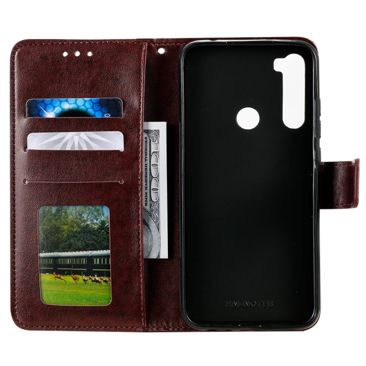 For Xiaomi Redmi Note 8 Totem Flower Embossed Horizontal Flip TPU + PU Leather Case with Holder & Card Slots & Wallet