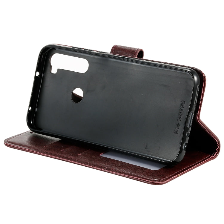 For Xiaomi Redmi Note 8 Totem Flower Embossed Horizontal Flip TPU + PU Leather Case with Holder & Card Slots & Wallet