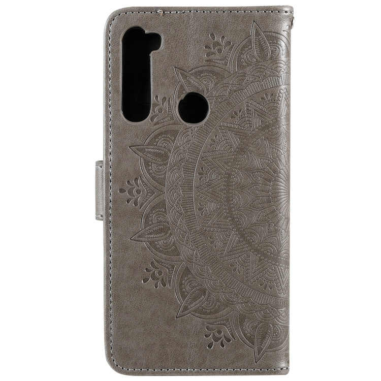 For Xiaomi Redmi Note 8 Totem Flower Embossed Horizontal Flip TPU + PU Leather Case with Holder & Card Slots & Wallet