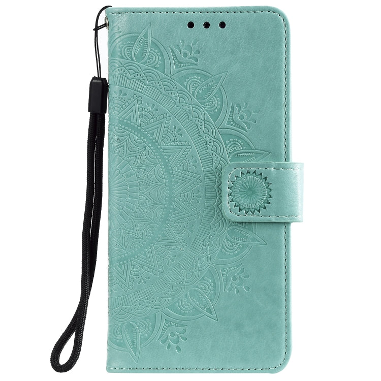 For Xiaomi Redmi Note 9 Pro Totem Flower Embossed Horizontal Flip TPU + PU Leather Case with Holder & Card Slots & Wallet