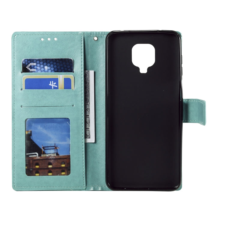 For Xiaomi Redmi Note 9 Pro Totem Flower Embossed Horizontal Flip TPU + PU Leather Case with Holder & Card Slots & Wallet