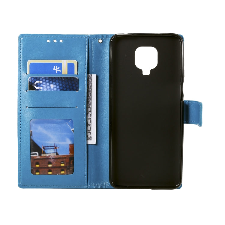 For Xiaomi Redmi Note 9 Pro Totem Flower Embossed Horizontal Flip TPU + PU Leather Case with Holder & Card Slots & Wallet