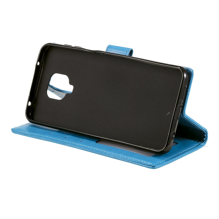 For Xiaomi Redmi Note 9 Pro Totem Flower Embossed Horizontal Flip TPU + PU Leather Case with Holder & Card Slots & Wallet