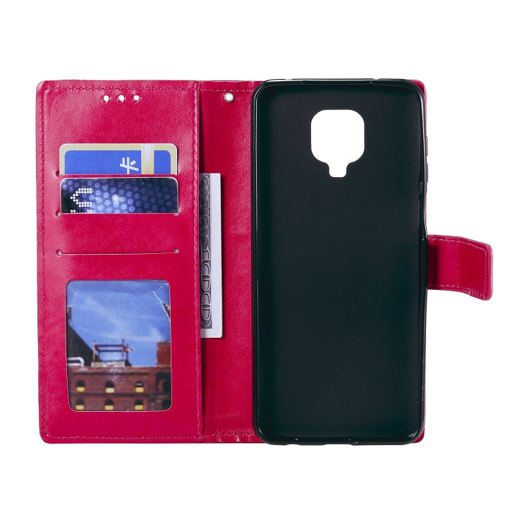 For Xiaomi Redmi Note 9 Pro Totem Flower Embossed Horizontal Flip TPU + PU Leather Case with Holder & Card Slots & Wallet