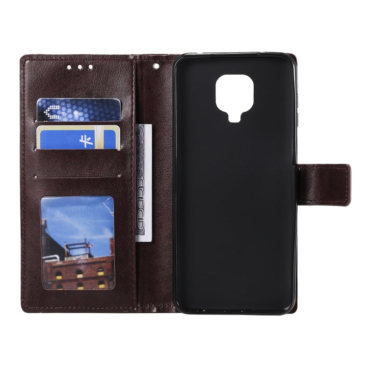 For Xiaomi Redmi Note 9 Pro Totem Flower Embossed Horizontal Flip TPU + PU Leather Case with Holder & Card Slots & Wallet