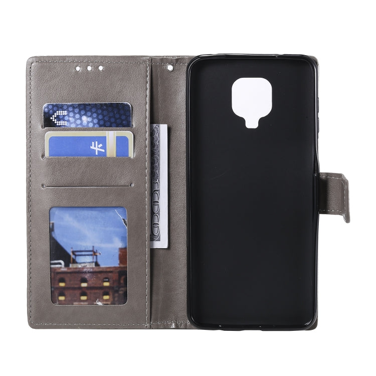 For Xiaomi Redmi Note 9 Pro Totem Flower Embossed Horizontal Flip TPU + PU Leather Case with Holder & Card Slots & Wallet