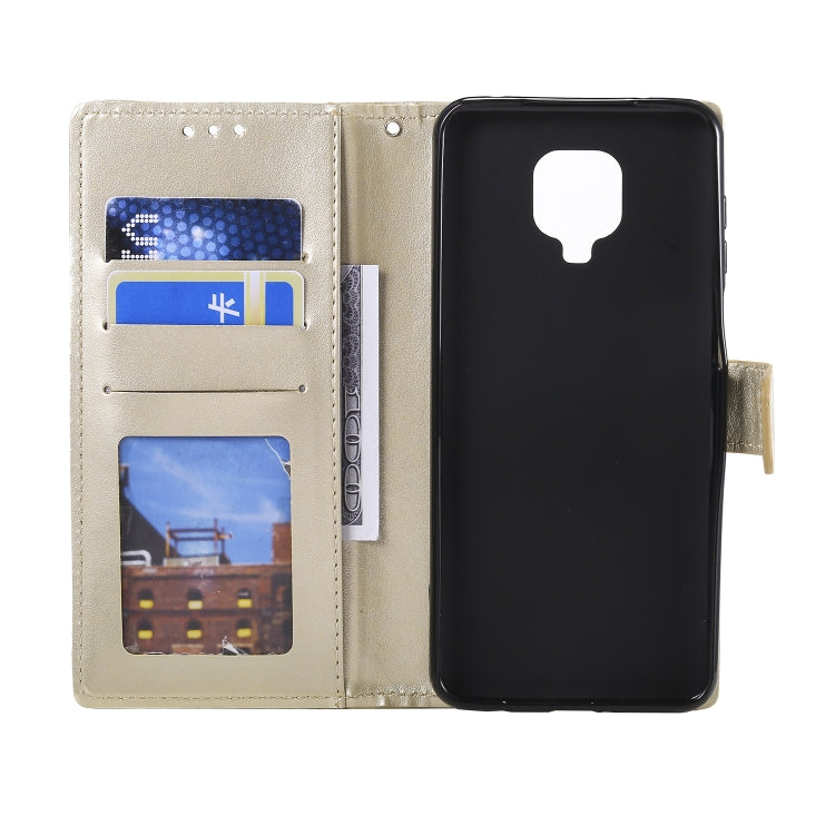 For Xiaomi Redmi Note 9 Pro Totem Flower Embossed Horizontal Flip TPU + PU Leather Case with Holder & Card Slots & Wallet