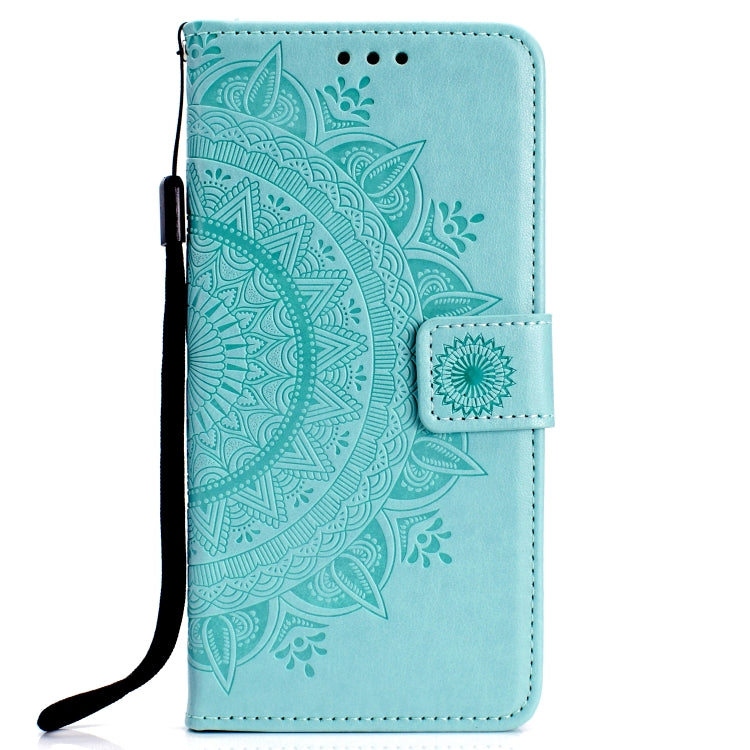 For Xiaomi Redmi Note 7 Totem Flower Embossed Horizontal Flip TPU + PU Leather Case with Holder & Card Slots & Wallet