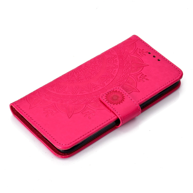 For Xiaomi Redmi Note 7 Totem Flower Embossed Horizontal Flip TPU + PU Leather Case with Holder & Card Slots & Wallet