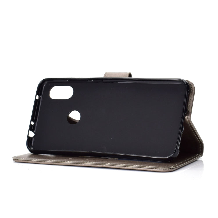 For Xiaomi Redmi Note 7 Totem Flower Embossed Horizontal Flip TPU + PU Leather Case with Holder & Card Slots & Wallet