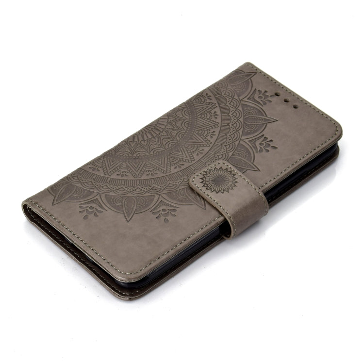 For Xiaomi Redmi Note 7 Totem Flower Embossed Horizontal Flip TPU + PU Leather Case with Holder & Card Slots & Wallet