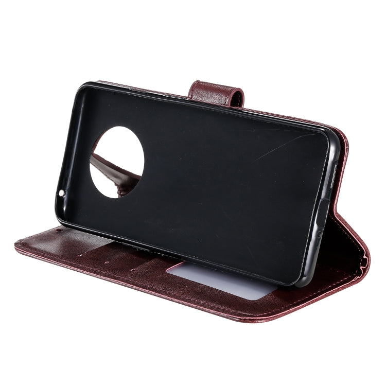 For Xiaomi Redmi Note 9T Totem Flower Embossed Horizontal Flip TPU + PU Leather Case with Holder & Card Slots & Wallet