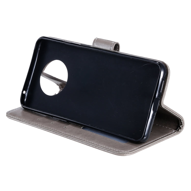 For Xiaomi Redmi Note 9T Totem Flower Embossed Horizontal Flip TPU + PU Leather Case with Holder & Card Slots & Wallet