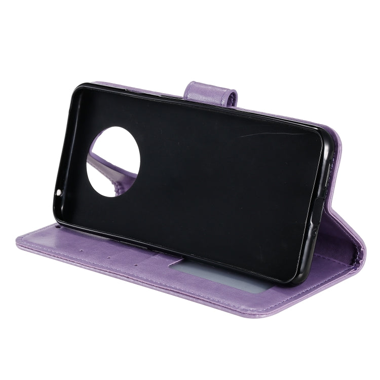 For Xiaomi Redmi Note 9T Totem Flower Embossed Horizontal Flip TPU + PU Leather Case with Holder & Card Slots & Wallet