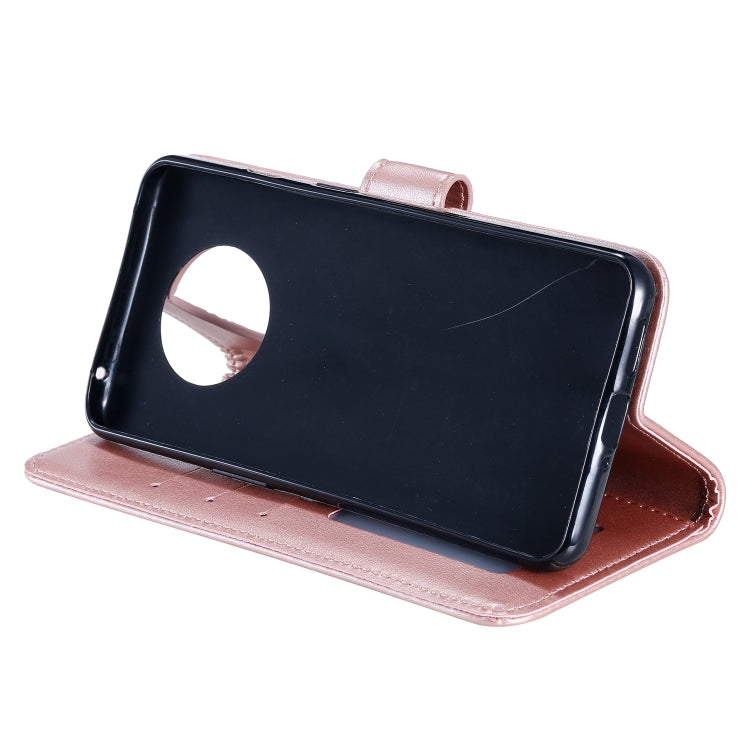 For Xiaomi Redmi Note 9T Totem Flower Embossed Horizontal Flip TPU + PU Leather Case with Holder & Card Slots & Wallet