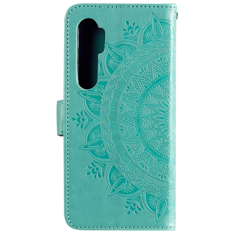 For Xiaomi Mi Note 10 Lite Totem Flower Embossed Horizontal Flip TPU + PU Leather Case with Holder & Card Slots & Wallet