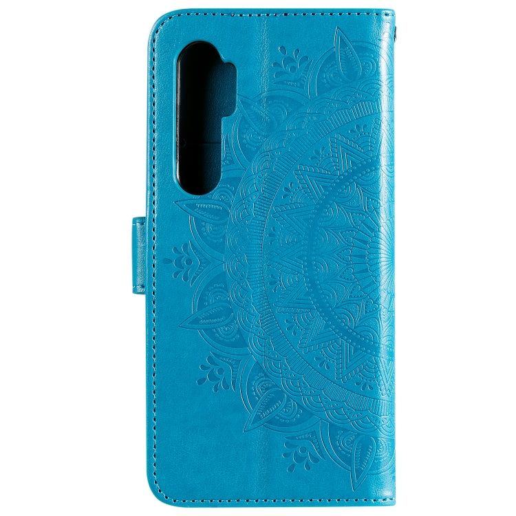 For Xiaomi Mi Note 10 Lite Totem Flower Embossed Horizontal Flip TPU + PU Leather Case with Holder & Card Slots & Wallet
