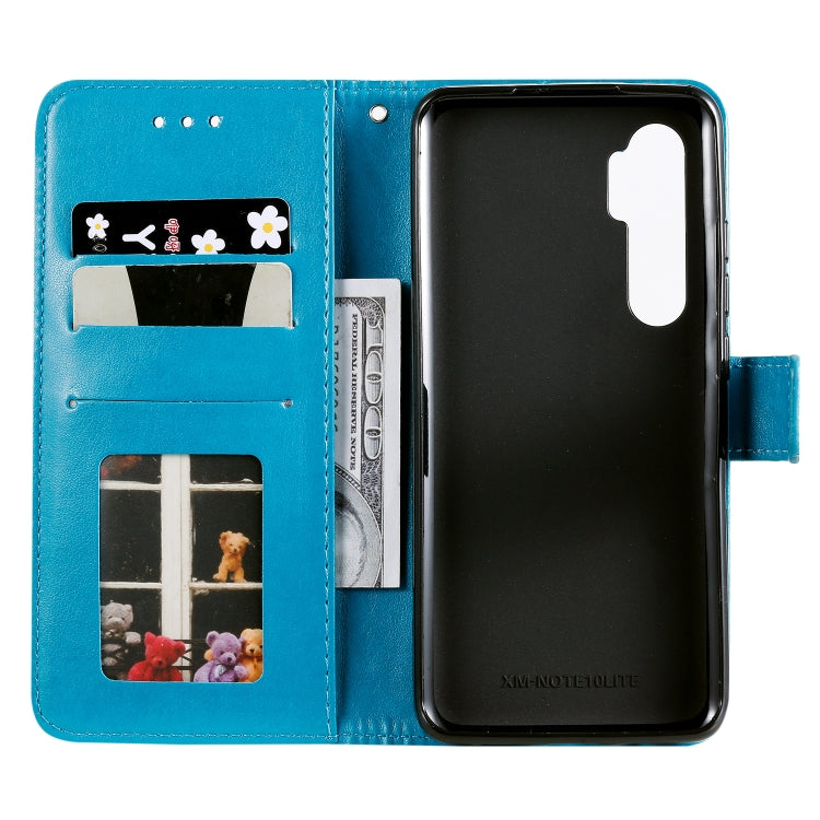 For Xiaomi Mi Note 10 Lite Totem Flower Embossed Horizontal Flip TPU + PU Leather Case with Holder & Card Slots & Wallet