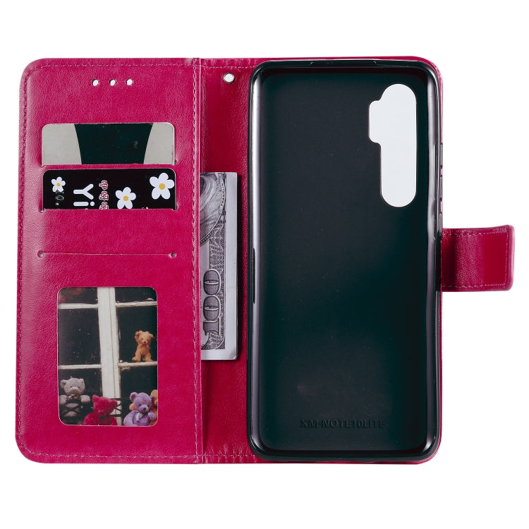 For Xiaomi Mi Note 10 Lite Totem Flower Embossed Horizontal Flip TPU + PU Leather Case with Holder & Card Slots & Wallet