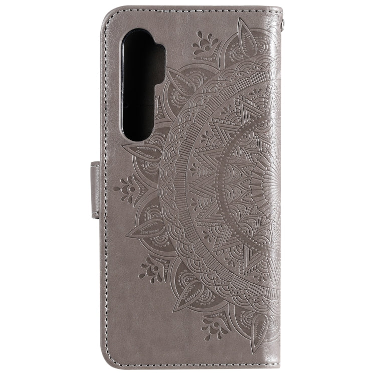For Xiaomi Mi Note 10 Lite Totem Flower Embossed Horizontal Flip TPU + PU Leather Case with Holder & Card Slots & Wallet