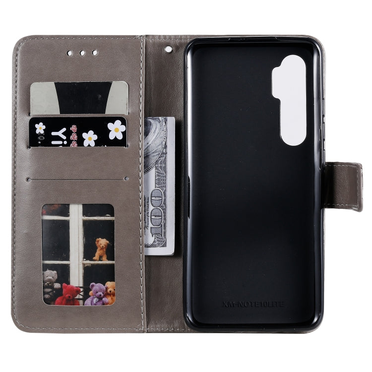 For Xiaomi Mi Note 10 Lite Totem Flower Embossed Horizontal Flip TPU + PU Leather Case with Holder & Card Slots & Wallet
