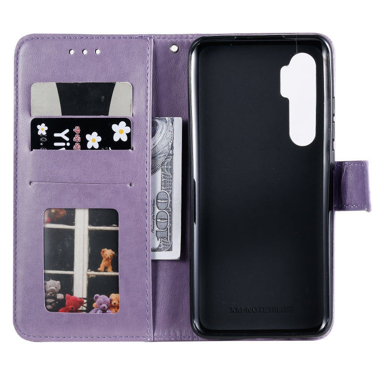 For Xiaomi Mi Note 10 Lite Totem Flower Embossed Horizontal Flip TPU + PU Leather Case with Holder & Card Slots & Wallet