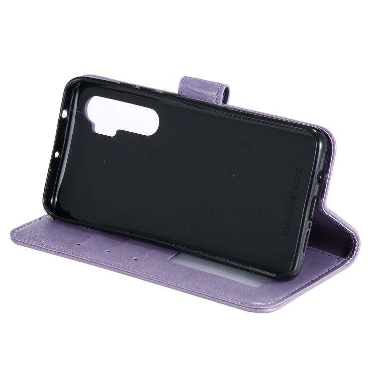 For Xiaomi Mi Note 10 Lite Totem Flower Embossed Horizontal Flip TPU + PU Leather Case with Holder & Card Slots & Wallet