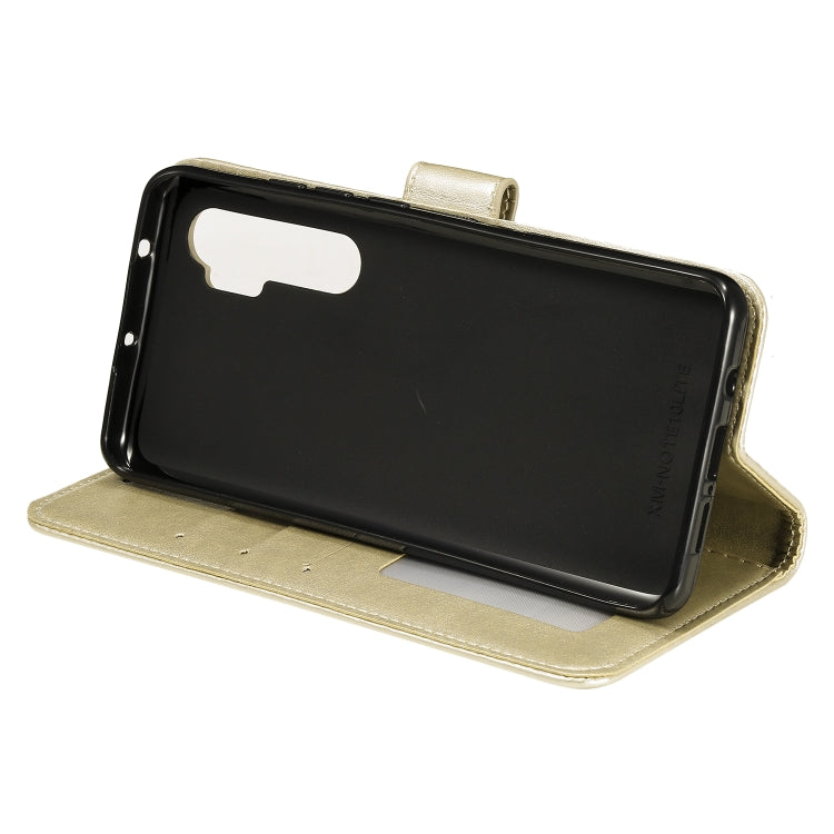 For Xiaomi Mi Note 10 Lite Totem Flower Embossed Horizontal Flip TPU + PU Leather Case with Holder & Card Slots & Wallet