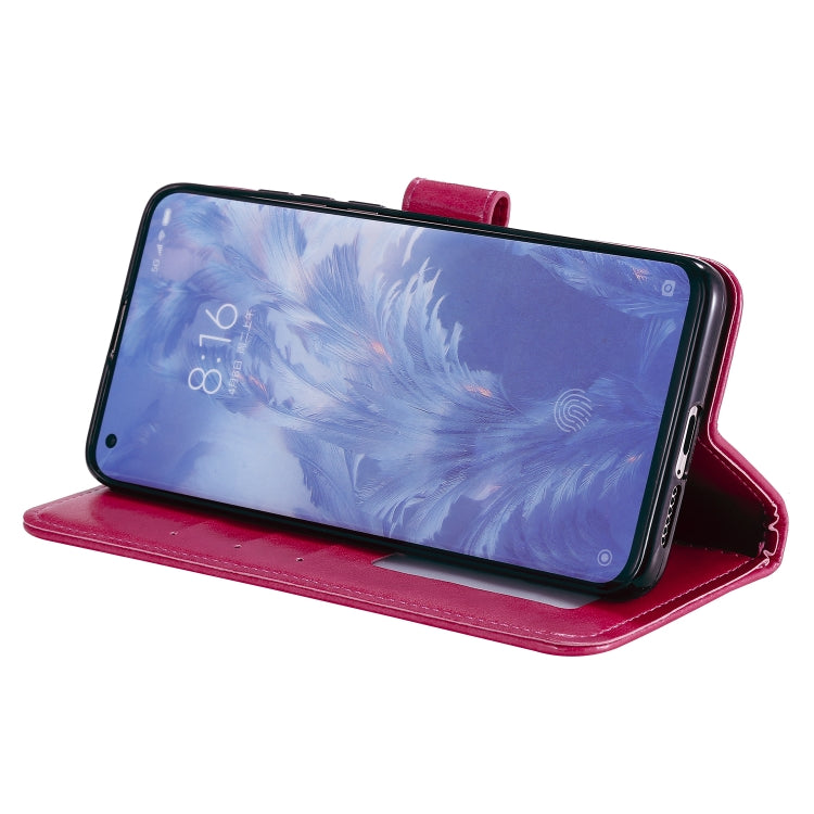 For Xiaomi Mi 10 5G Totem Flower Embossed Horizontal Flip TPU + PU Leather Case with Holder & Card Slots & Wallet