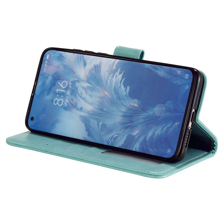 For Xiaomi Mi 10 Pro 5G Totem Flower Embossed Horizontal Flip TPU + PU Leather Case with Holder & Card Slots & Wallet