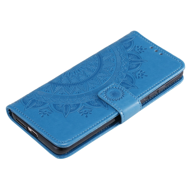 For Xiaomi Mi 10 Pro 5G Totem Flower Embossed Horizontal Flip TPU + PU Leather Case with Holder & Card Slots & Wallet
