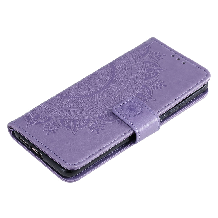 For Xiaomi Mi 10 Pro 5G Totem Flower Embossed Horizontal Flip TPU + PU Leather Case with Holder & Card Slots & Wallet