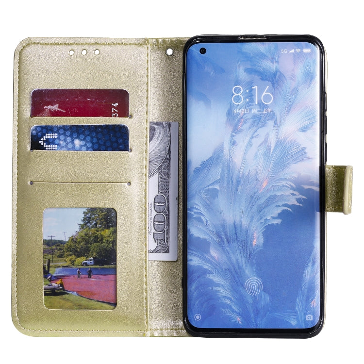 For Xiaomi Mi 10 Pro 5G Totem Flower Embossed Horizontal Flip TPU + PU Leather Case with Holder & Card Slots & Wallet