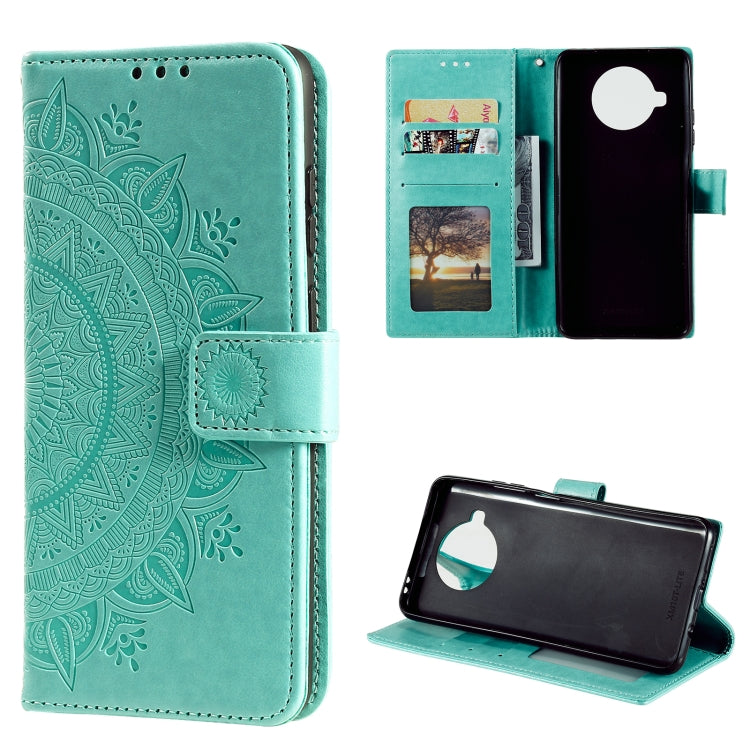 For Xiaomi Mi 10T Lite 5G Totem Flower Embossed Horizontal Flip TPU + PU Leather Case with Holder & Card Slots & Wallet