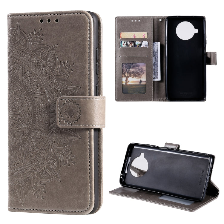 For Xiaomi Mi 10T Lite 5G Totem Flower Embossed Horizontal Flip TPU + PU Leather Case with Holder & Card Slots & Wallet